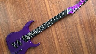 UNBIASED GEAR REVIEW  Ormsby Hype GTR 7String Guitar Playthrough and Demo [upl. by Zoa72]