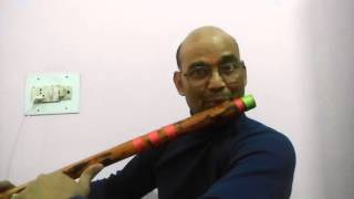 HOW TO PLAY C BASS FLUTE BY ANJANI KUMAR GUPTA [upl. by Quince]