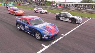 Ginetta Thruxton Highlights 2015 [upl. by Elora162]