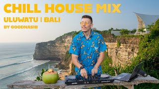 Chill House Mix on the Cliff by Goodnasib  Uluwatu  Bali DJI mini 4 pro footage [upl. by Harneen671]