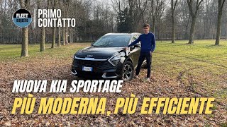 Nuova Kia Sportage col Mild Hybrid è scattante ed efficiente [upl. by Gervase]