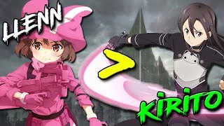 Llenn Is More OP Than Kirito  Sword Art Online Alternative Gun Gale Online [upl. by Carolyne]