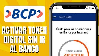 Cómo ACTIVAR Token Digital BCP Sin Ir AL Banco [upl. by Lewellen]