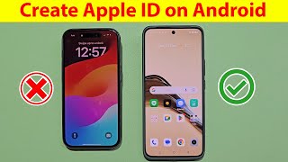 Create apple id without iphone on android [upl. by Unders581]