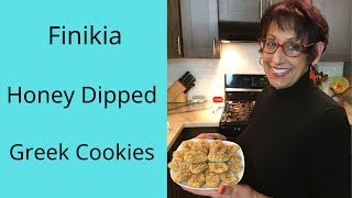 Finikia  Honey Dipped Greek Cookies [upl. by Nicolina]