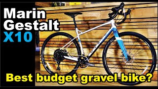 Marin Gestalt X10  Is this the best budget Gravel Bike on the market [upl. by Anoit]