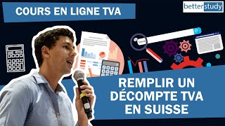 Comment remplir un décompte TVA en Suisse [upl. by Raquela]