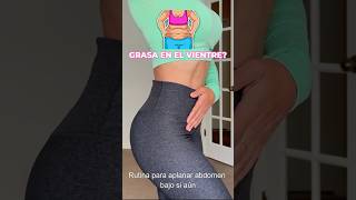 APLANA ABDOMEN BAJO EN 15 DÍAS rutinaejercicios fitnesstips gym [upl. by Ainigriv302]