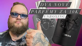 DVA NOVÉ PARFÉMY ZA 10K 😎🤯 Parfums de Marly HEROD a CARLISLE  UNBOXING [upl. by Gnad39]