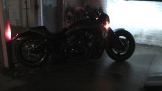 Harley VRod Cammed and Fitzgerald Flame Thrower [upl. by Lotsirb]