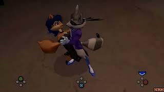 Sly Cooper x Carmelita Fox moment Sly Cooper games [upl. by Sirap39]