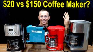 Best Coffee Maker 20 vs 150 – Let’s Find Out [upl. by Elahcim]