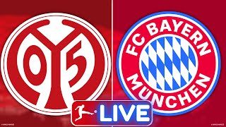 🔴 FSV Mainz 05  FC Bayern München  Bundesliga LIVE  14 Spieltag [upl. by Yhtimit]