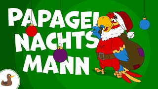 🦜🎅 Papageinachtsmann  Weihnachtslieder zum Mitsingen  Tierlieder  JiMi FLuPP  Sing Kinderlieder [upl. by Malley]