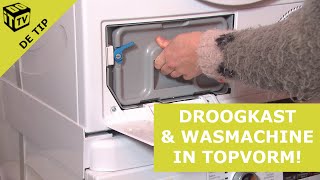 Hoe onderhoud je je droogkast en wasmachine  De tip [upl. by Naasah943]