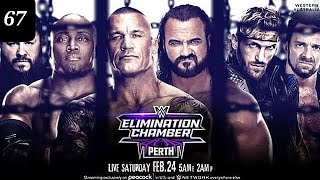 WWE 2K23 Part 67Mens Elimination Chamber [upl. by Sobmalarah808]