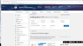 DTS Authorization Part 5  Lodging [upl. by Gwyneth871]