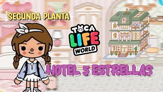 DECORANDO LA 2 PLANTA DEL NUEVO HOTEL 5 ESTRELLAS DE TOCA LIFE WORLD  Samia Blue [upl. by Harper91]