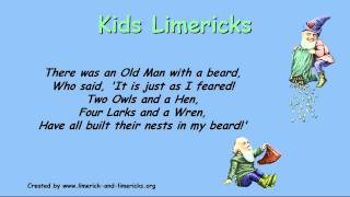 ♣☺ Kids Limericks  Example Limerick Poems ♣☺ [upl. by Toshiko]