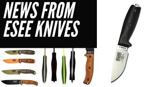 ESEE Knives Update New Steel S35VN New Handles amp New Mystery Knife [upl. by Lladnor]