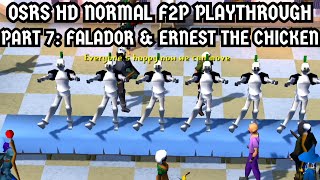 OSRS HD Normal F2P Playthrough Part 7 Falador and Ernest the Chicken [upl. by Allemac]