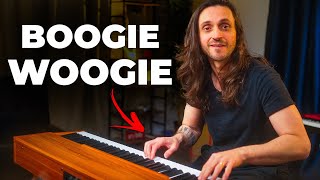 How to play Boogie Woogie on Piano Tutorial for Beginners [upl. by Edlyn504]