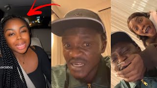 Portable Attack Saida Boj on Meeting Tiwa Savage in London on his Way to America [upl. by Snowman]