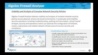 Redington amp AlgoSec Webinar Session on Managing Firewalls amp Compliances  Redington Value [upl. by Analihp238]