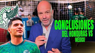 quotUna tristeza la fragilidad de MÉXICOquot DR GARCÍA analiza la derrota de la Selección en HONDURAS [upl. by Esor]