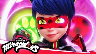 Bug Noir Marinette DupainCheng Transformation From Miraculous Ladybug Season 5 amp Miraculous London [upl. by Ttenyl]