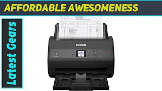 Epson Workforce ES865 High Speed Color Duplex Document Scanner with Twain Driver Overview [upl. by Dzoba]