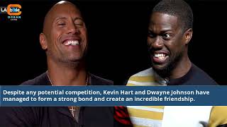 Kevin Hart Dwayne Johnson Impersonate Each Other [upl. by Adlecirg]