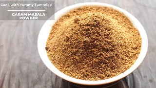 GARAM MASALA POWDER  HOMEMADE GARAM MASALA POWDER  PERFECT MASALA POWDER [upl. by Link959]