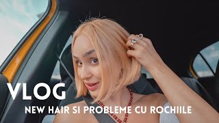 VLOG  New hair  Probleme cu rochiile si o noua planta [upl. by Ayk]