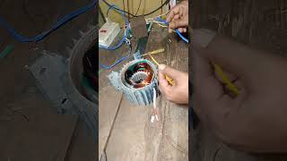 Motor wire joint by spot welding bollywood song music electricalshorts electronic [upl. by Terr]