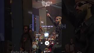 Phyno ft Olamide  Fada Fada Lyrics lyricstrybe afrobeats [upl. by Nairot]