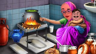 Motu patlu or Amili vir ki Kahani Anisha cartoon storys cartoon video [upl. by Erfert]