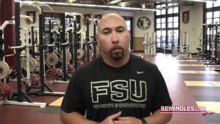 FSU Weight Room Tour with Vic Viloria [upl. by Gnel]