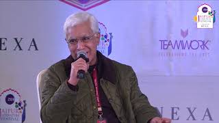 Karan Thapar Sagarika Ghose  The Devils Advocate The Untold Story  Jaipur Literature Festival [upl. by Anawat]