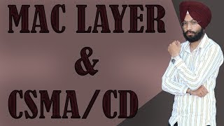 MAC LAYER amp CSMACD  8TH SEM  MOBILE COMPUTING [upl. by Ellenoj]