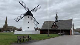 Lytham Windmill Green Seafront and Lifeboat House [upl. by Llarret674]