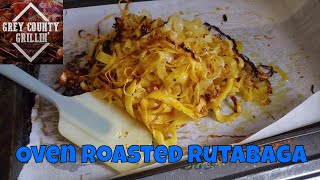 How to Make Oven Roasted Rutabaga  Spiralized Rutabaga  Rutabaga Recipe [upl. by Clim]