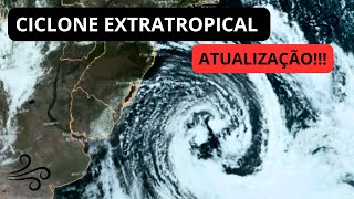 Ciclone Extratropical ATUALIZAÇÃO [upl. by Krell]