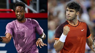 Carlos Alcaraz vs Gael Monfils Cincinnati Masters 2024  Secondround [upl. by Alleber]