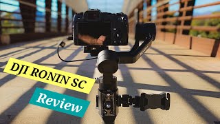 DJI RONIN SC REVIEW [upl. by Kerrie]