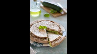 SCHIACCIATA INTEGRALE alle ZUCCHINE SUPER FILANTE e SUPER FACILE 🥒😋 [upl. by Nosilla]