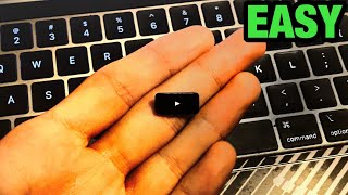 How To REPLACE Arrow Keys on MacBook Pro 16quot 2019 Model EASY [upl. by Ignacius]