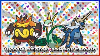 How To Evolve Pokémon  Generation 5 Unova Region Animated 3D Regular Sprites [upl. by Ahsiakal]