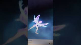 Winx Club Tecna Falls Endlessly With Disney 100 Logo ml disney kh memes [upl. by Furr695]