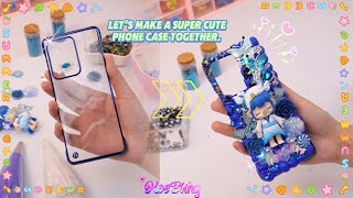 Cream Gel Cell Phone Case Making Process Lets learn to make cell phone cases decodenphonecase [upl. by Dyke]